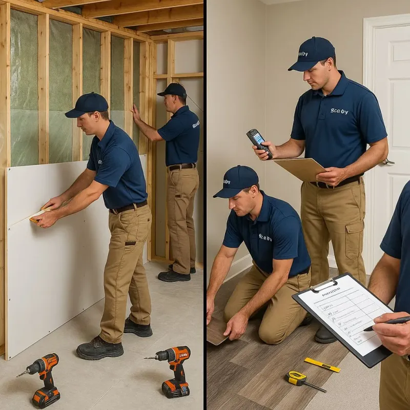 Repairs and Reconstruction process in Hickory Hills, IL