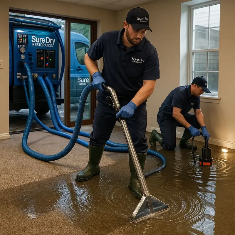 Water Extraction and Removal process in Hickory Hills, IL